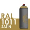 Bombe de peinture 400ml Satin RAL 1011 Beige Brun