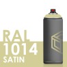 Bombe de peinture 400ml Satin RAL 1014 Ivoire