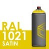 3321 - Bombe de peinture 400ml Satin RAL 1021 Jaune Colza