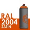 3359 - Bombe de peinture 400ml Satin RAL 2004 Orangé Pur