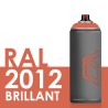 3376 - Bombe de peinture 400ml Brillant RAL 2012 Orangé Saumon