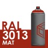 3403 - Bombe de peinture 400ml Mat RAL 3013 Rouge Tomate