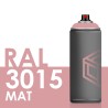 3407 - Bombe de peinture 400ml Mat RAL 3015 Rose Clair