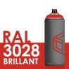 3429 - Bombe de peinture 400ml Brillant RAL 3028 Rouge Pu