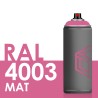 3443 - Bombe de peinture 400ml Mat RAL 4003 Violet Bruyère
