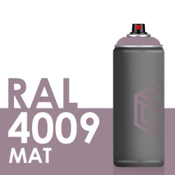 Bombe de peinture 400ml Mat RAL 4009 Violet Pastel