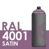 3440 - Bombe de peinture 400ml Satin RAL 4001 Lilas Rouge