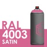 Bombe de peinture 400ml Satin RAL 4003 Violet Bruyère