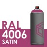3450 - Bombe de peinture 400ml Satin RAL 4006 Pourpre signalisation