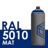 3485 - Bombe de peinture 400ml Mat RAL 5010 Bleu Gentiane