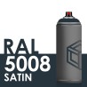 Spray de peinture Satinée 400ml RAL 5008 Bleu Gris
