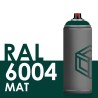 3529 - Bombe de peinture 400ml Mat RAL 6004 Vert Bleu