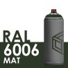 3533 - Bombe de peinture 400ml Mat RAL 6006 Olive Gris
