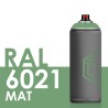 3563 - Bombe de peinture 400ml Mat RAL 6021 Vert Pâle