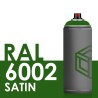 3526 - Bombe de peinture 400ml Satin RAL 6002 Vert Feuillage