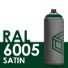 3532 - Bombe de peinture 400ml Satin RAL 6005 Vert Mousse
