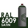 3540 - Bombe de peinture 400ml Satin RAL 6009 Vert Sapin