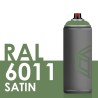 3544 - Bombe de peinture 400ml Satin RAL 6011 Vert Réséda