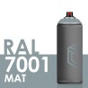 3597 - Bombe de peinture 400ml Mat RAL 7001 Gris Argent