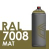 3609 - Bombe de peinture 400ml Mat RAL 7008 Gris Kaki