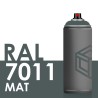 3615 - Bombe de peinture 400ml Mat RAL 7011 Gris Fer