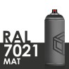 3625 - Bombe de peinture 400ml Mat RAL 7021 Gris Noir