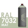 3639 - Bombe de peinture 400ml Mat RAL 7032 Gris Silex