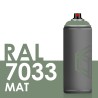 3641 - Bombe de peinture 400ml Mat RAL 7033 Gris Ciment