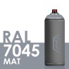 3665 - Bombe de peinture 400ml Mat RAL 7045 Telegris 1