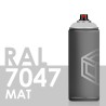 3671 - Bombe de peinture 400ml Mat RAL 7047 Telegris 4