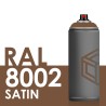 3682 - Bombe de peinture 400ml Satin RAL 8002 Brun Sécurité