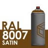 Bombe de peinture 400ml Satin RAL 8007 Brun Fauve