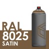 3712 - Bombe de peinture 400ml Satin RAL 8025 Brun Pâle