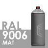 3729 - Bombe de peinture 400ml Mat RAL 9006 Aluminium Blanc