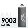 3724 - Bombe de peinture 400ml Satin RAL 9003 Blanc Sécurité