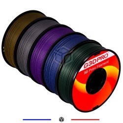 Pack Iridescent Brillant Métallisé PLA G3D PRO® - Finition Premium