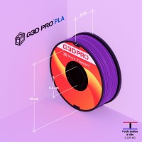 Fil 3D PLA  1 Kg 1.75 mm Violet