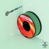 Filament 3D PLA Métallisé Vert 1.75mm 1 kg - Grossiste 3D