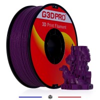 Filament 3D PLA Métallisé violet  1.75mm 1 kg - Grossiste 3D