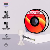 Filament 3D PETG 1 Kg Transparent 1.75 mm