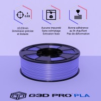 Filament 3D Silk Glossy 1 Kg Bleu 1.75 mm