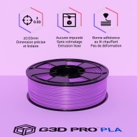 Filament 3D Silk Glossy 1 Kg Violet 1.75 mm
