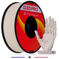 Fil 3D ABS 1 Kg 1.75 mm Blanc neige