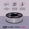 Fil 3D ABS 1 Kg  1.75 mm Argent