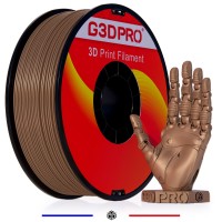 Fil 3D ABS 1 Kg 1.75 mm Bronze Or