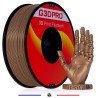 Fil 3D ABS 1 Kg 1.75 mm Bronze Or