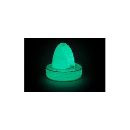 Filament PLA Phosphorescent 1.75 mm Vert par 10 mètres