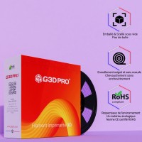 Fil 3D ABS 1 Kg 1.75 mm Lavande