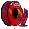Fil 3D ABS 1 Kg 1.75 mm Dark Rouge