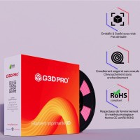 Fil 3D ABS 1 Kg 1.75 mm Rose